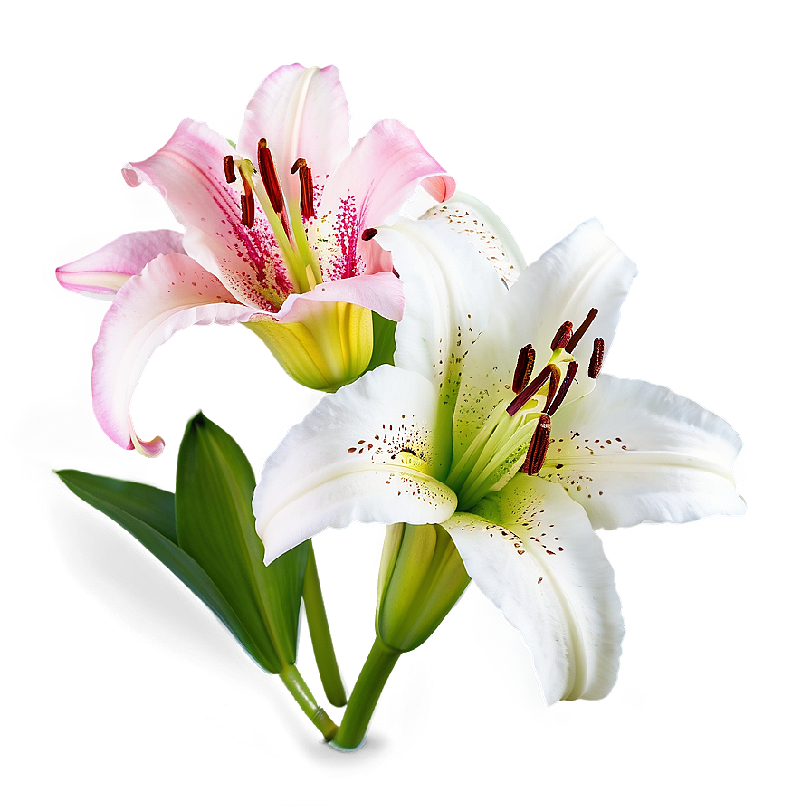 Springtime Lily Flower Png Koh