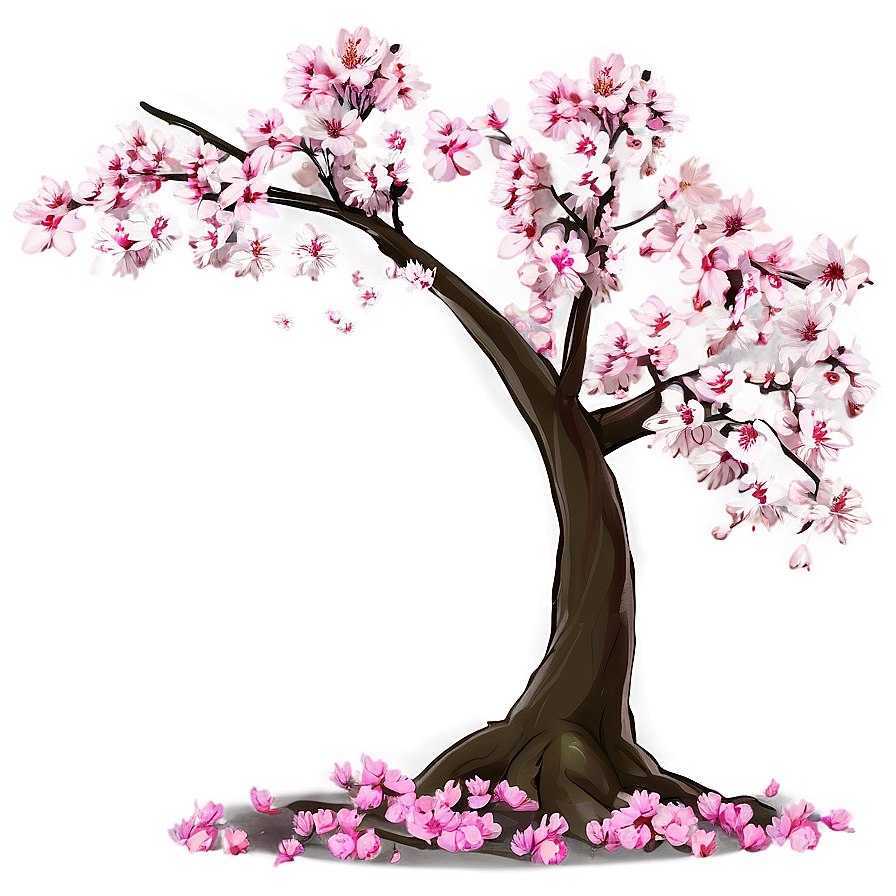 Springtime Sakura Tree Scenery Png 22