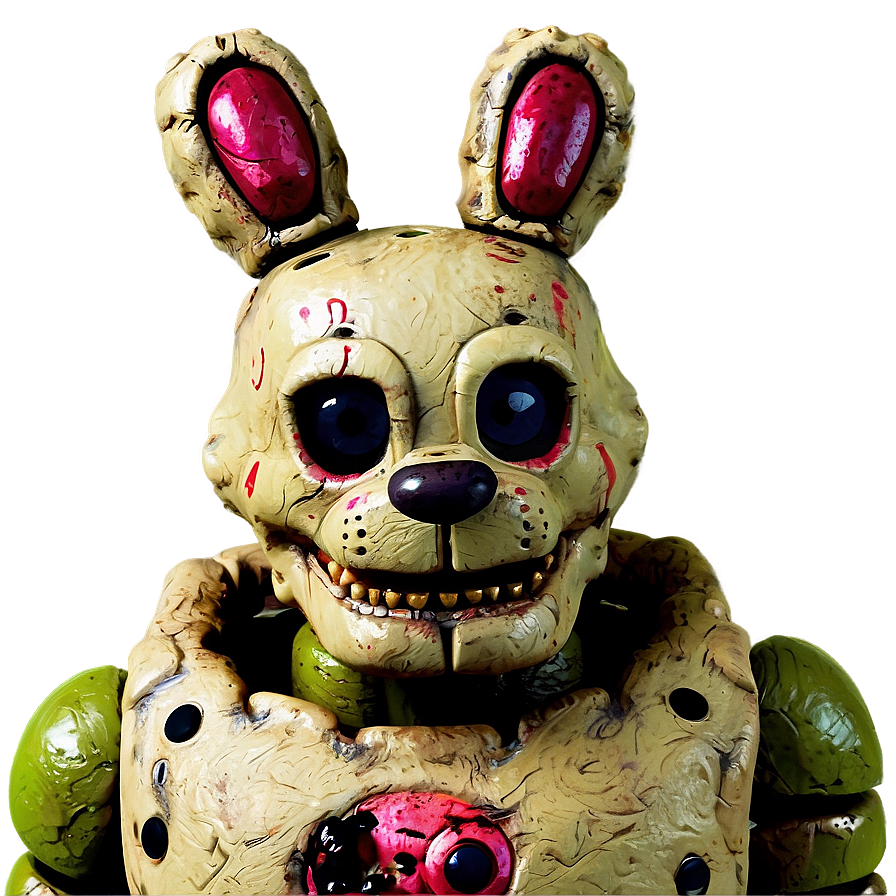 Springtrap Close-up Shot Png 05252024