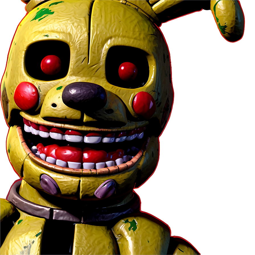 Springtrap Close-up Shot Png Npu21