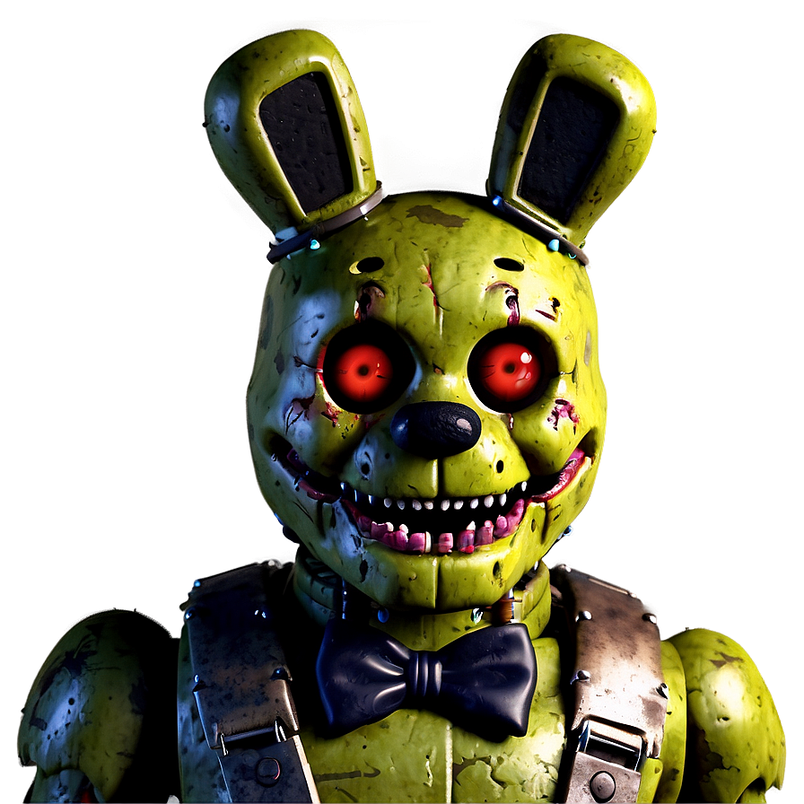 Springtrap Creepy Smile Png Mly