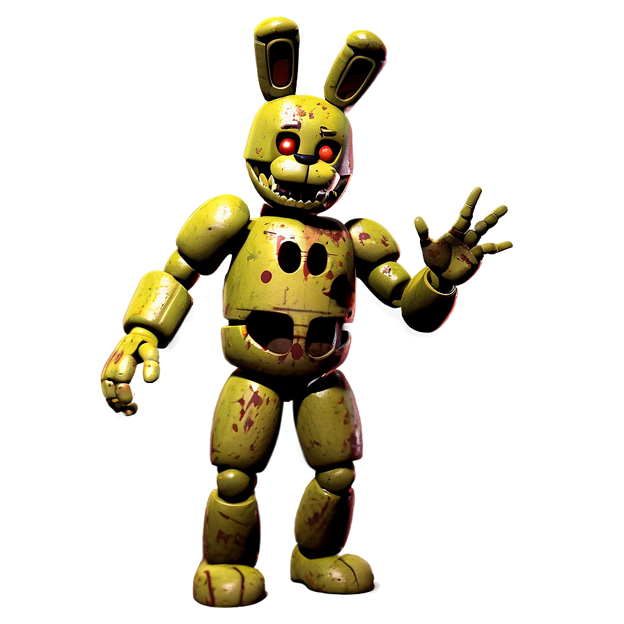 Springtrap In Action Png Swq