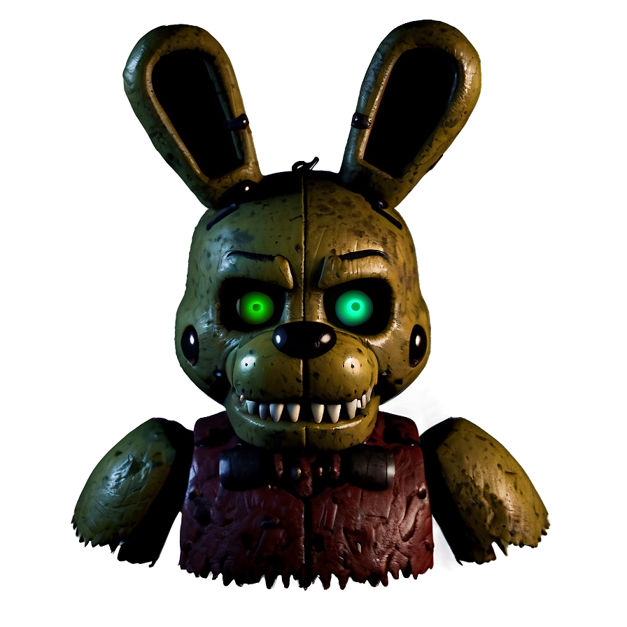 Springtrap's Menacing Look Png Ira7