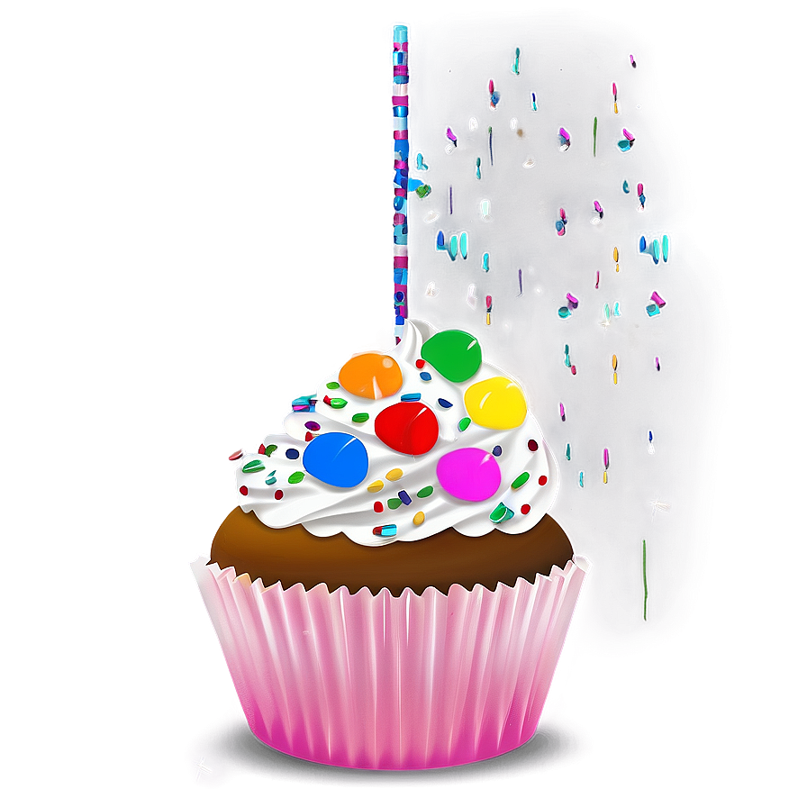 Sprinkle Cupcake Png Ujt