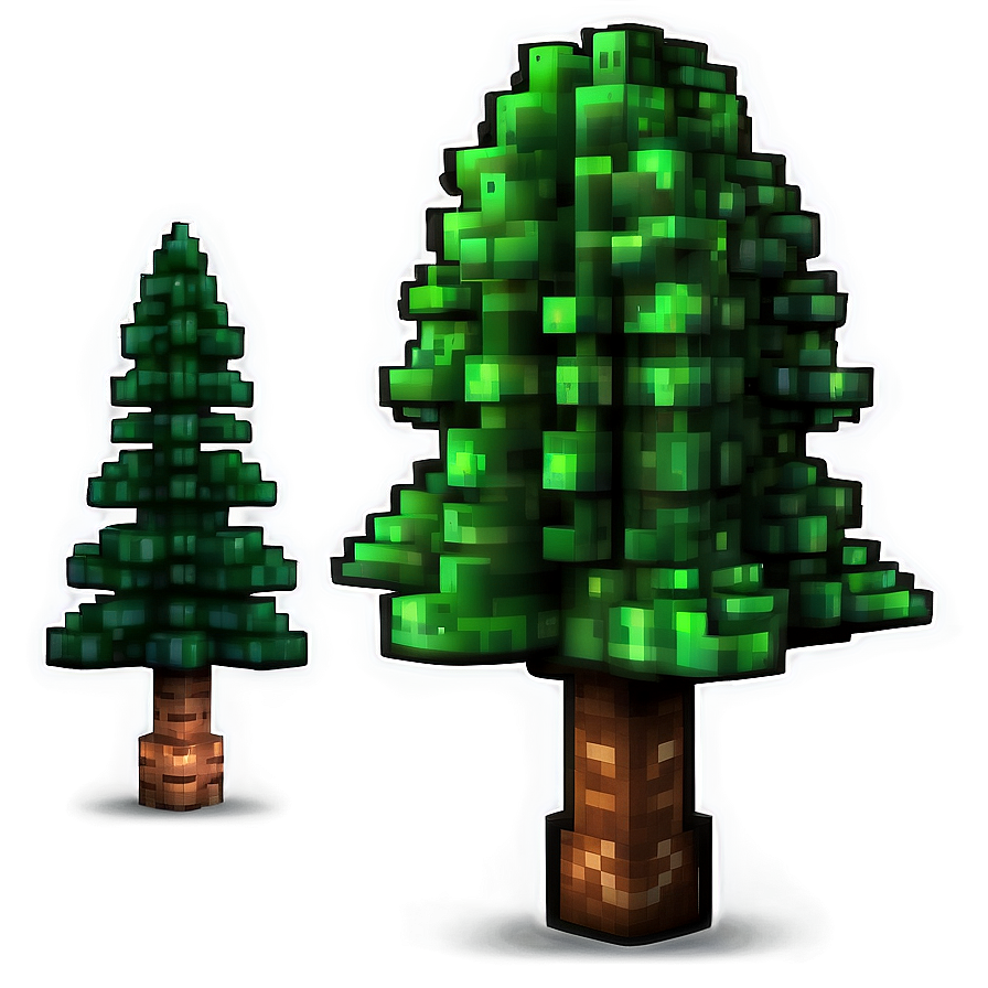 Spruce Tree Minecraft Design Png Xhp8