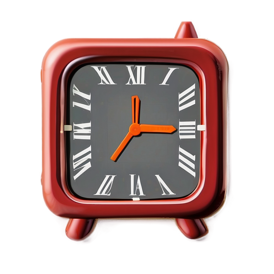 Square Clock Clipart Png 49