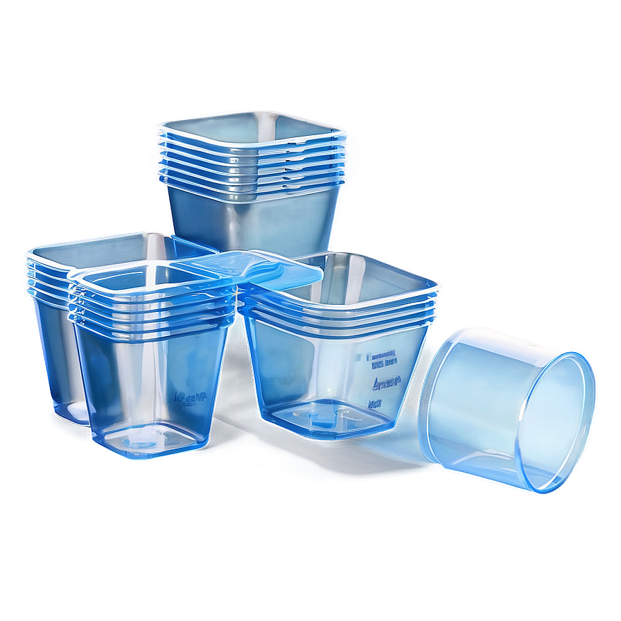 Square Plastic Cup Png Hlx