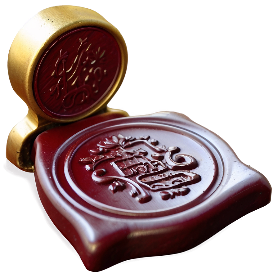 Square Wax Seal Png Yfn