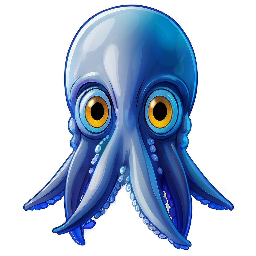 Squid Family Illustration Png Mba8