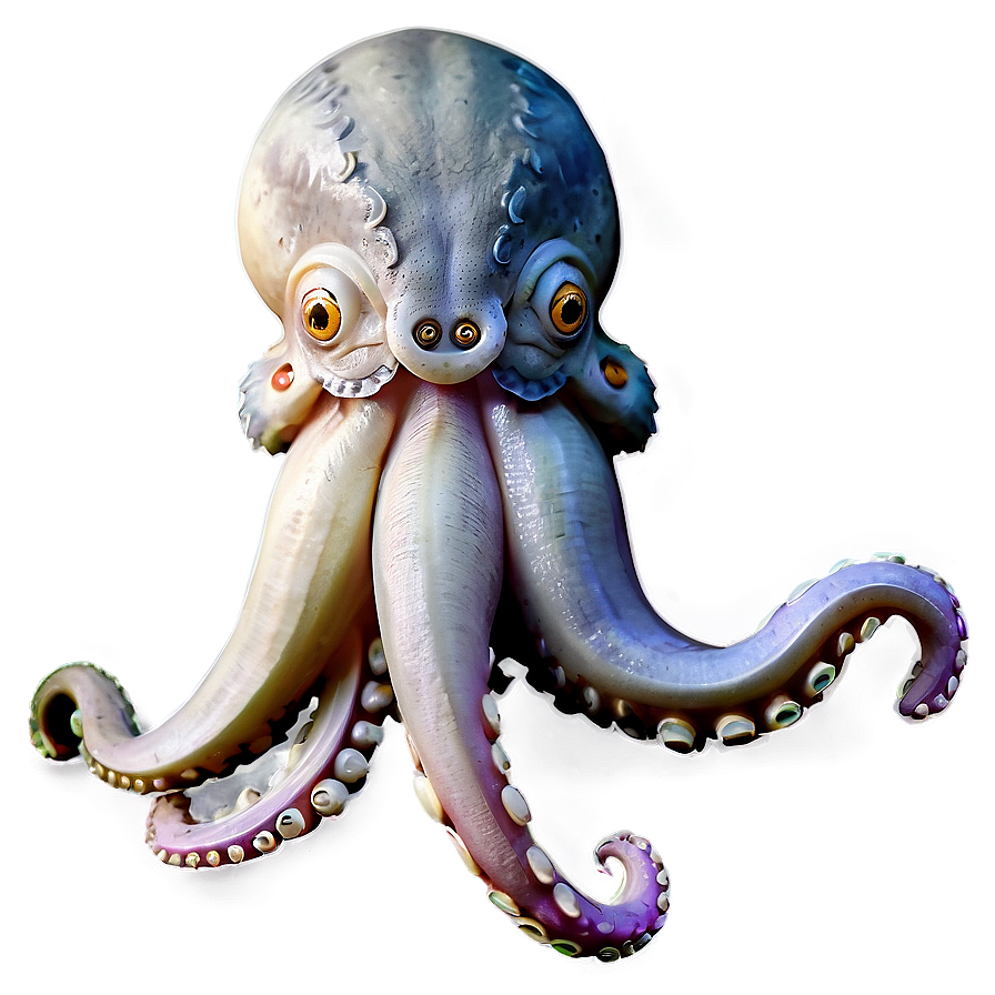 Squid Sketch Design Png Tor24