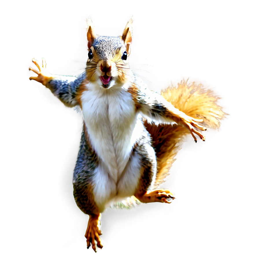 Squirrel In Flight Png Trw31