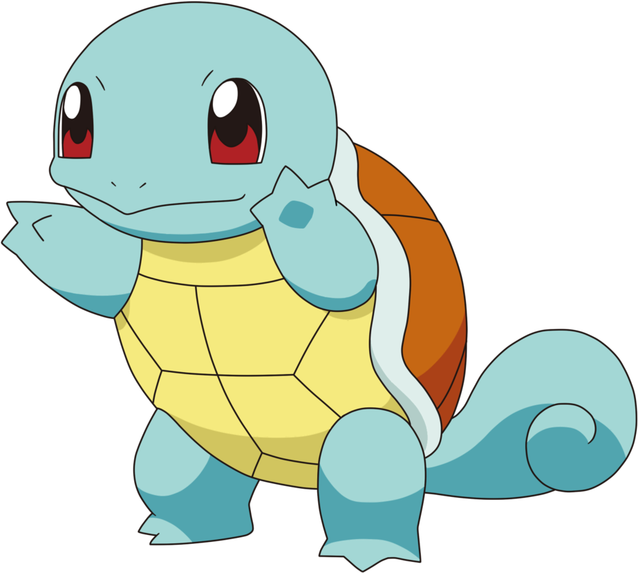 Squirtle Pokemon Character Illustration