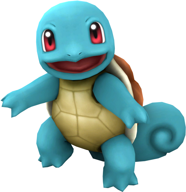 Squirtle Pokemon Character3 D Render