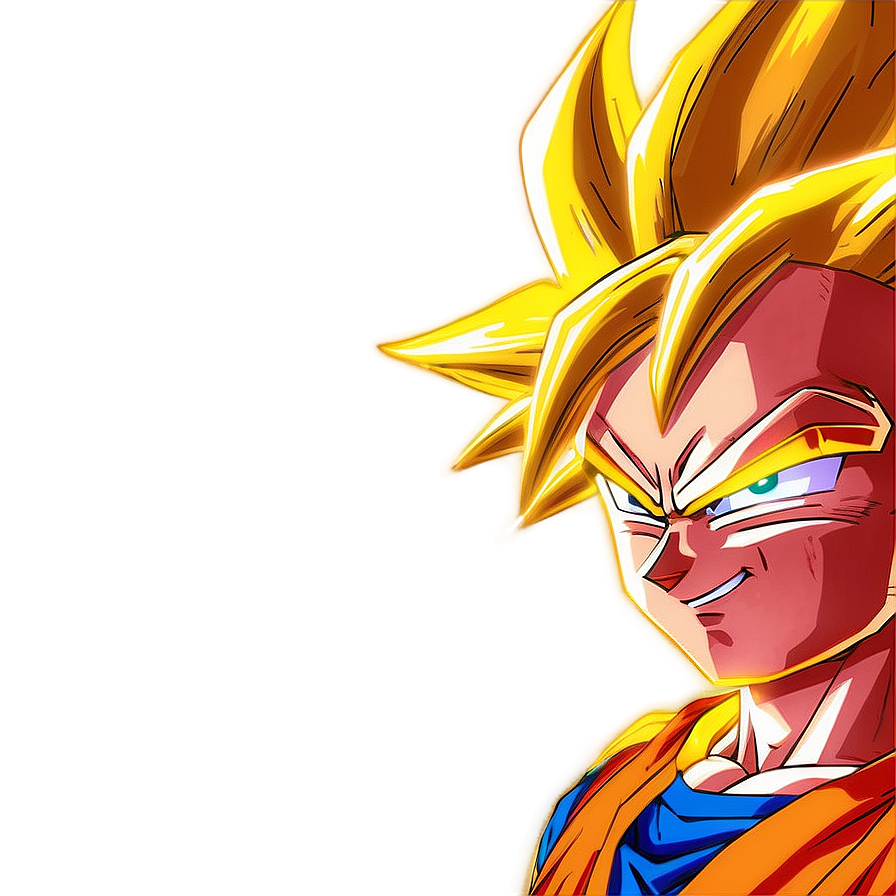 Ssj3 Goku In Action Png Nti91