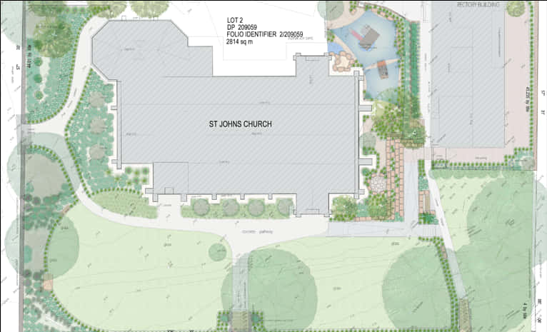 St Johns Church Landscaping Plan