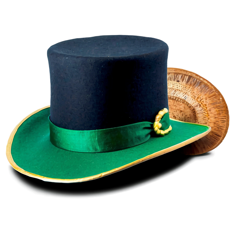 St. Patrick's Day Top Hat Png Feo