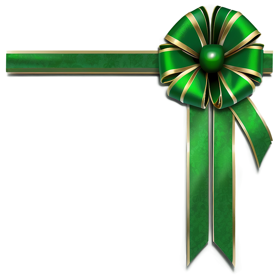 St. Patrick's Green Bow Png Uhm67