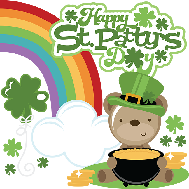 St Patricks Day Celebration Bear