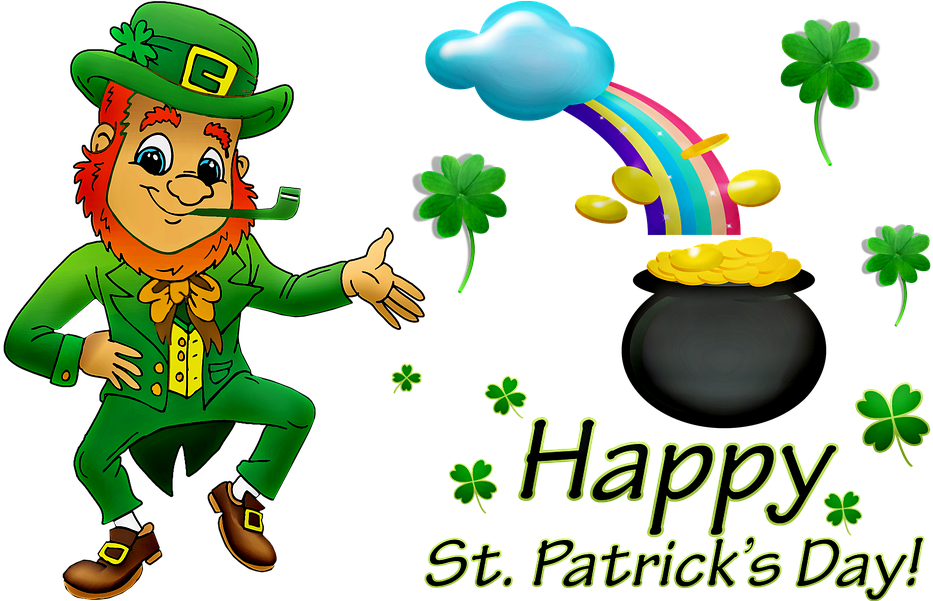 St Patricks Day Celebration Illustration