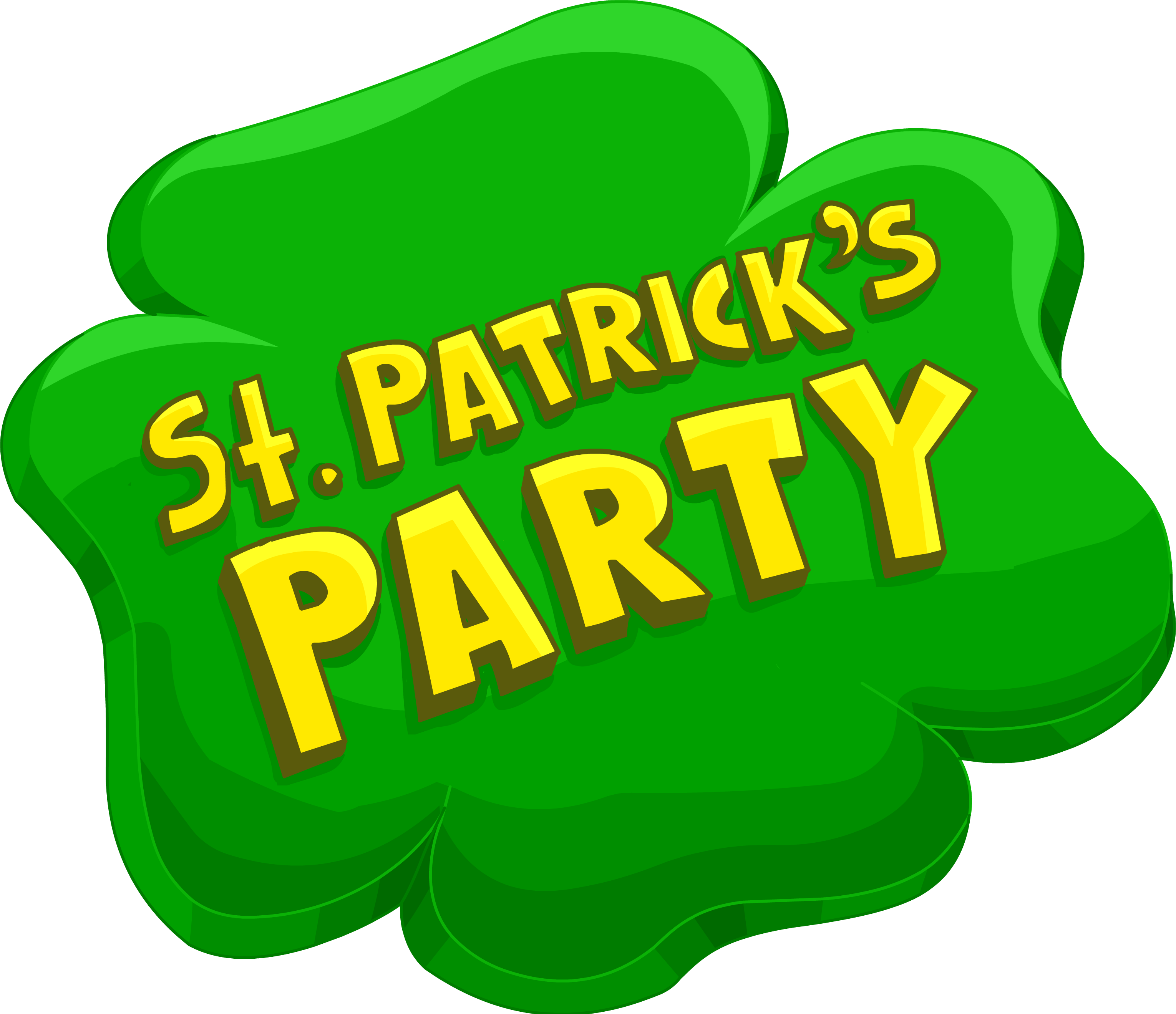 St Patricks Party Graphic