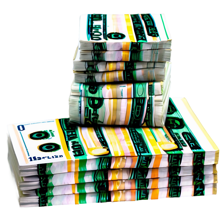 Stack Of Dollar Bills Png Nke82