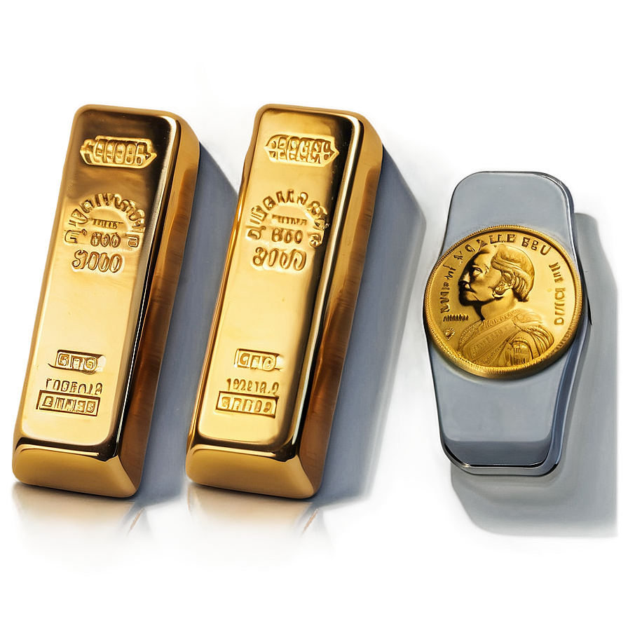 Stackable Gold Bar Png 06292024