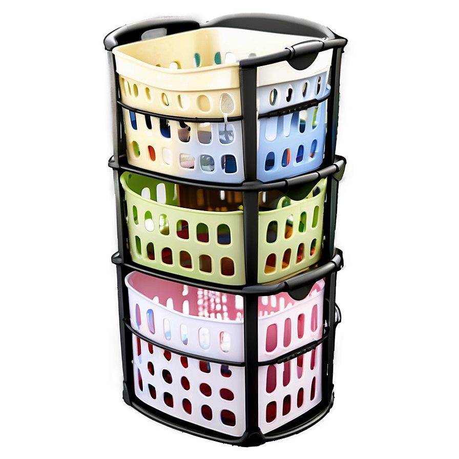 Stackable Laundry Basket Organizer Png 70