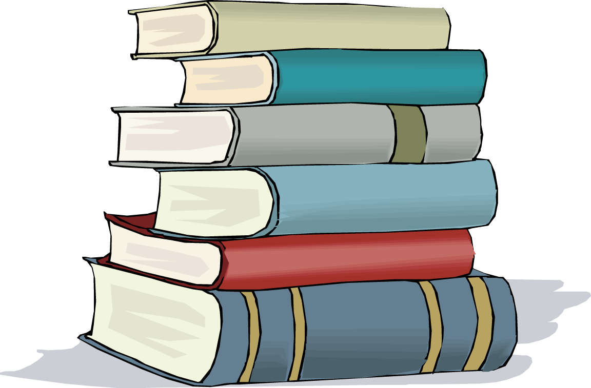Stacked Books Clipart