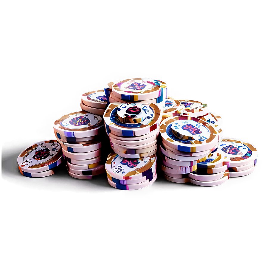 Stacked Casino Chips