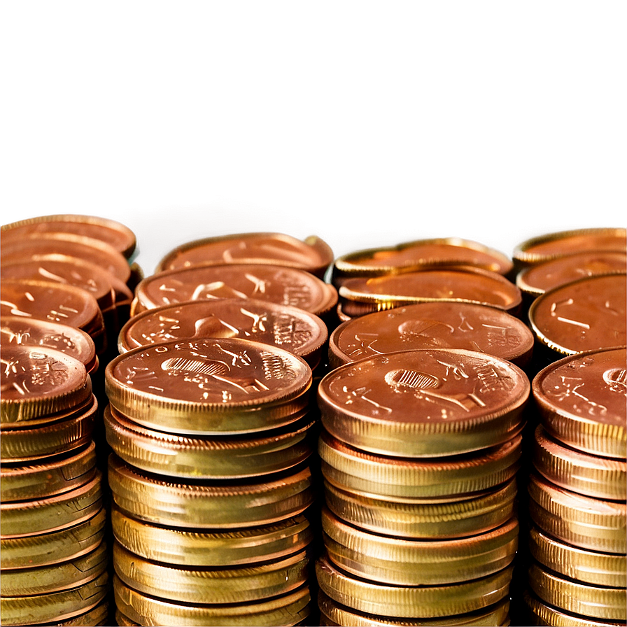 Stacked Pennies Png 06212024