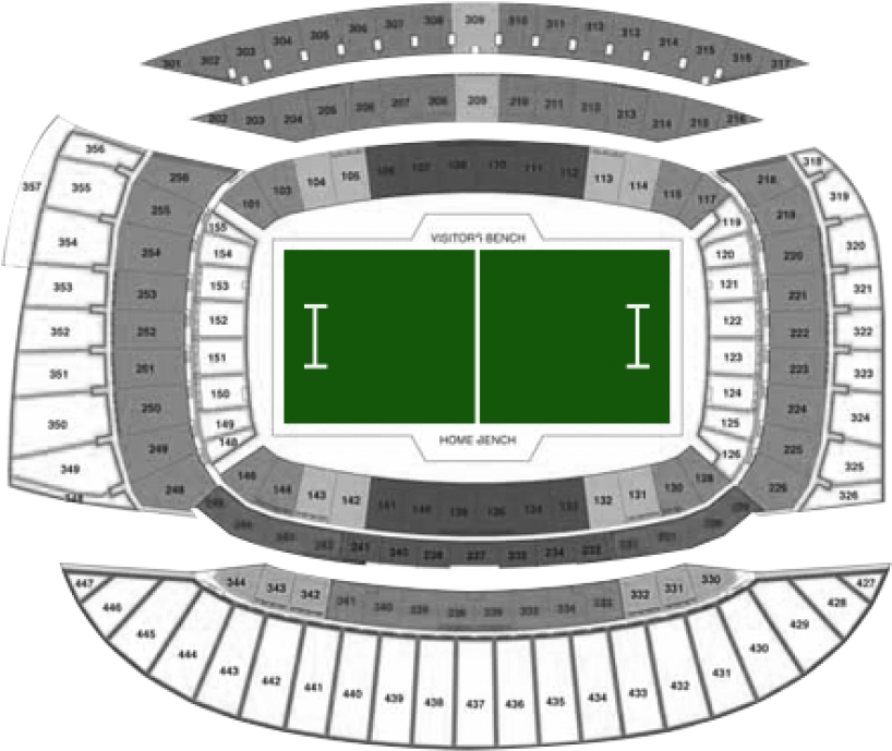 Stadium Seating Plan