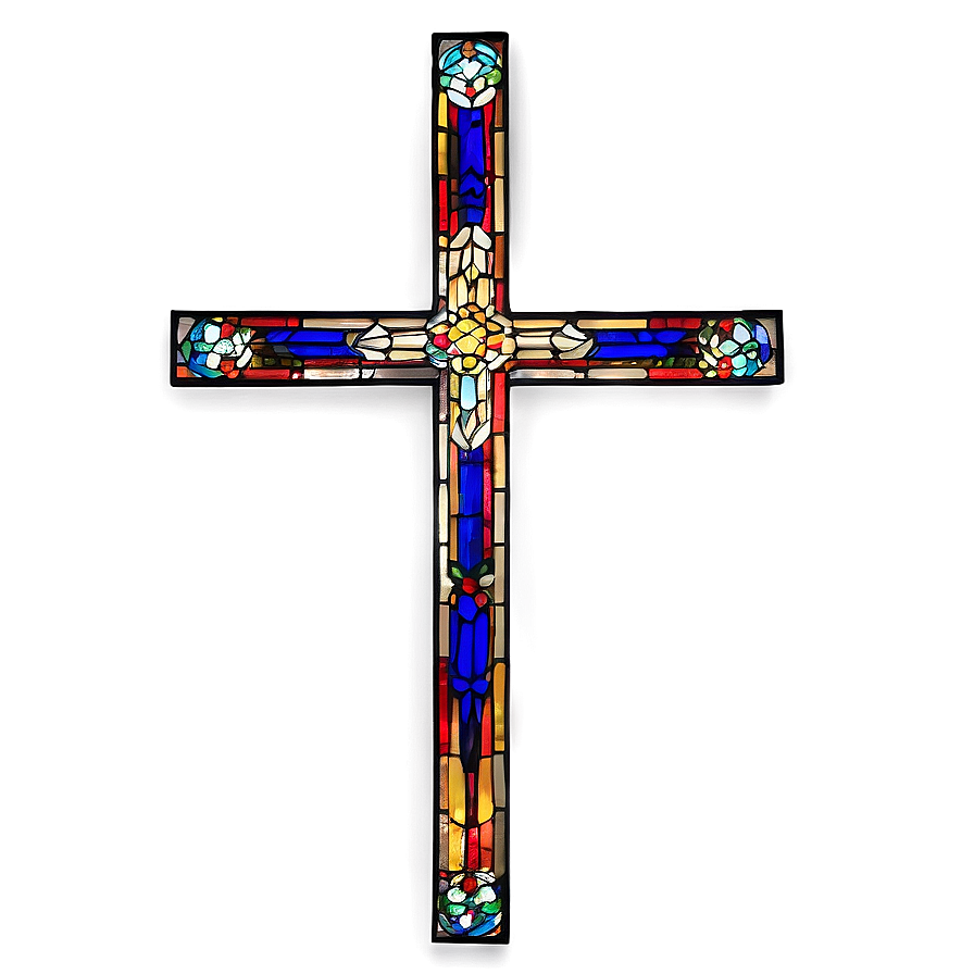 Stained Glass Cruz Png Iep