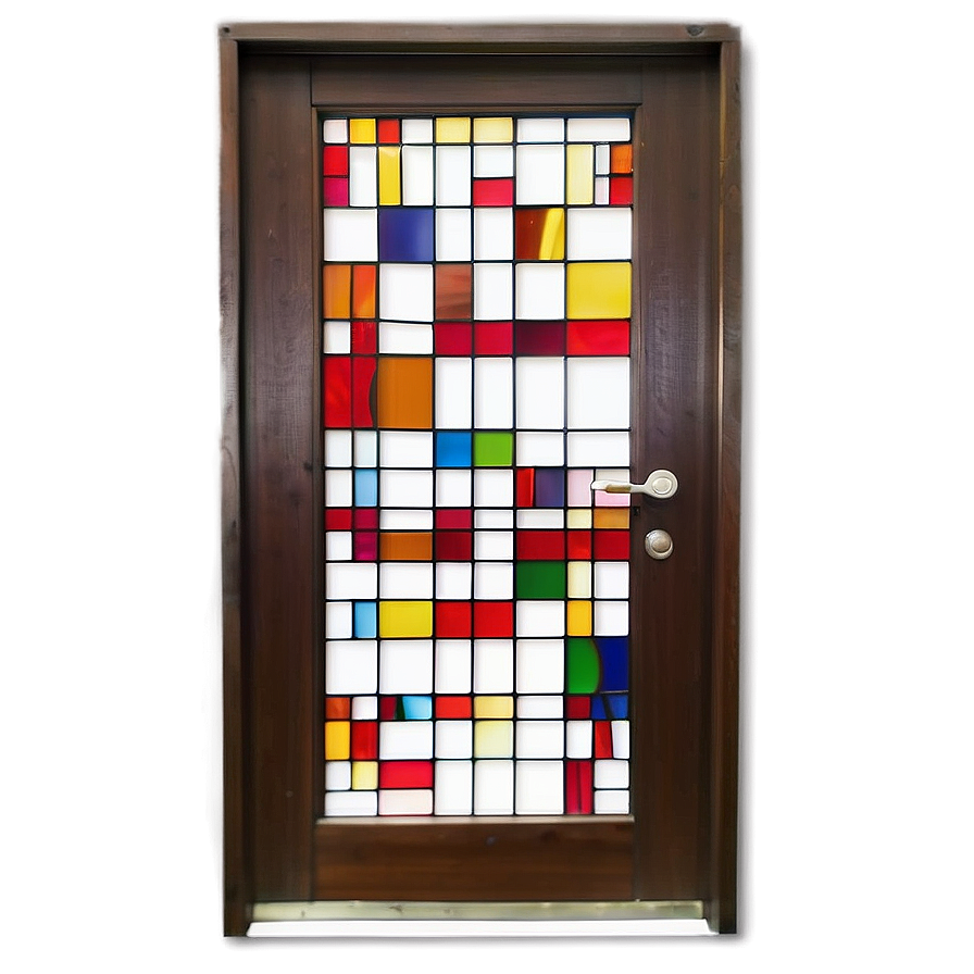 Stained Glass Door Png 10