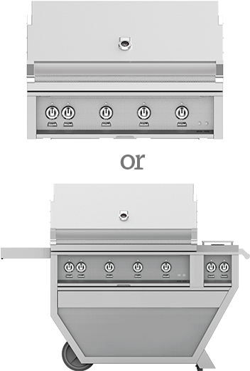 Stainless Steel Built In Versus Freestanding Grill