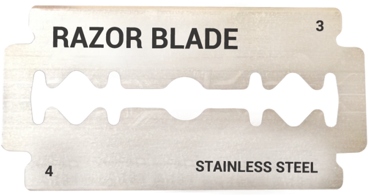 Stainless Steel Razor Blade