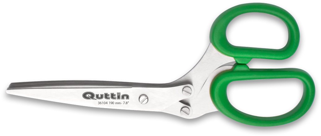 Stainless Steel Scissors Green Handles