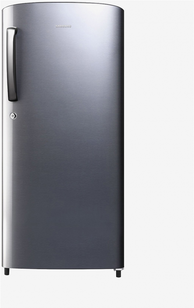 Stainless Steel Single Door Refrigerator