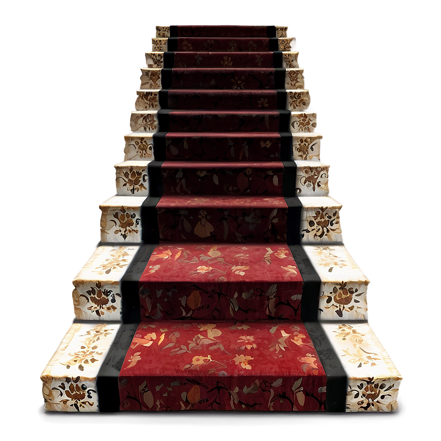 Staircase With Carpet Png 78