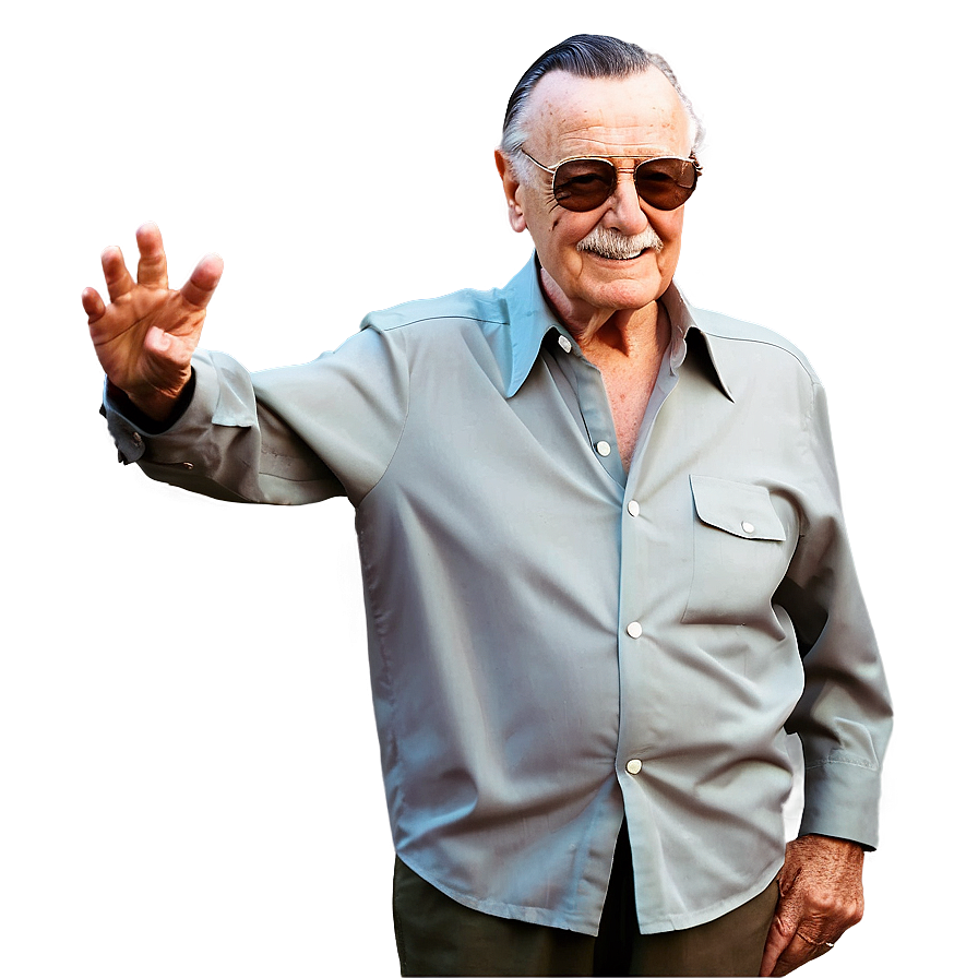 Stan Lee Cameo King Png 06242024