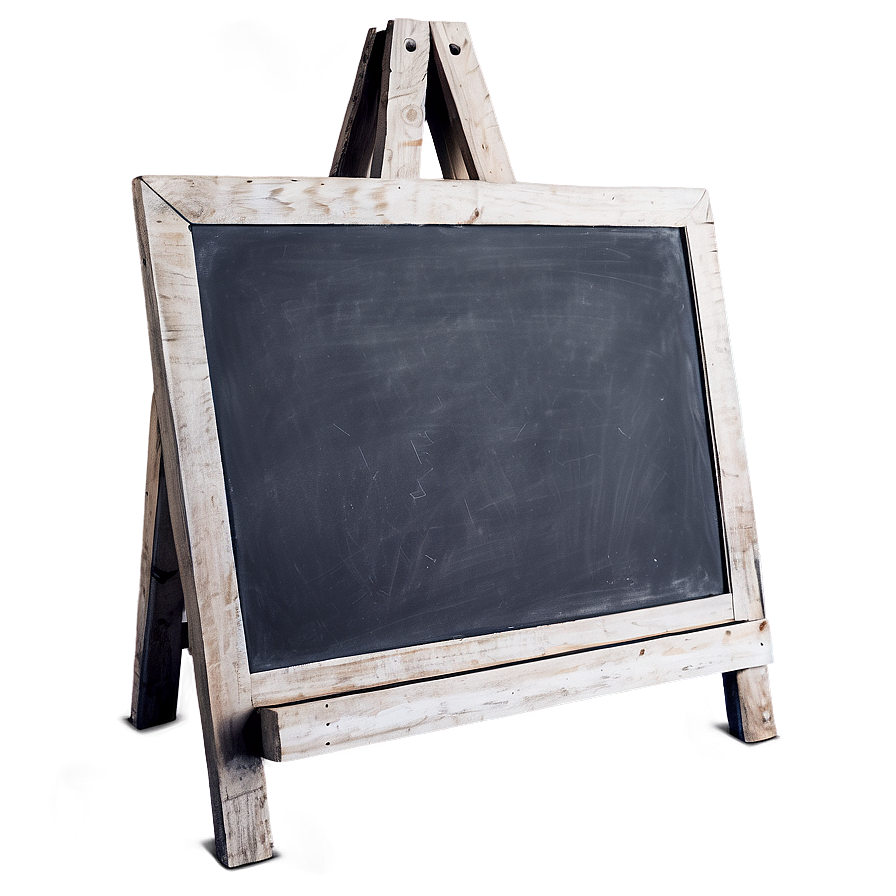 Standing Chalkboard Png 11