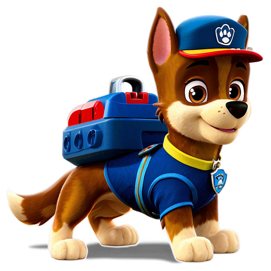 Standing Chase Paw Patrol Png Ocb