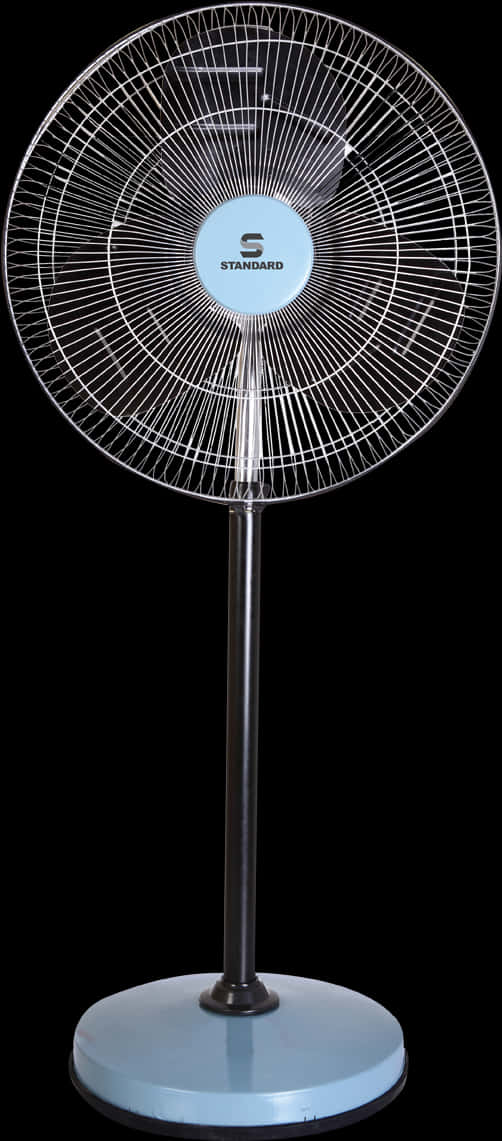 Standing Fan Black Standard Model