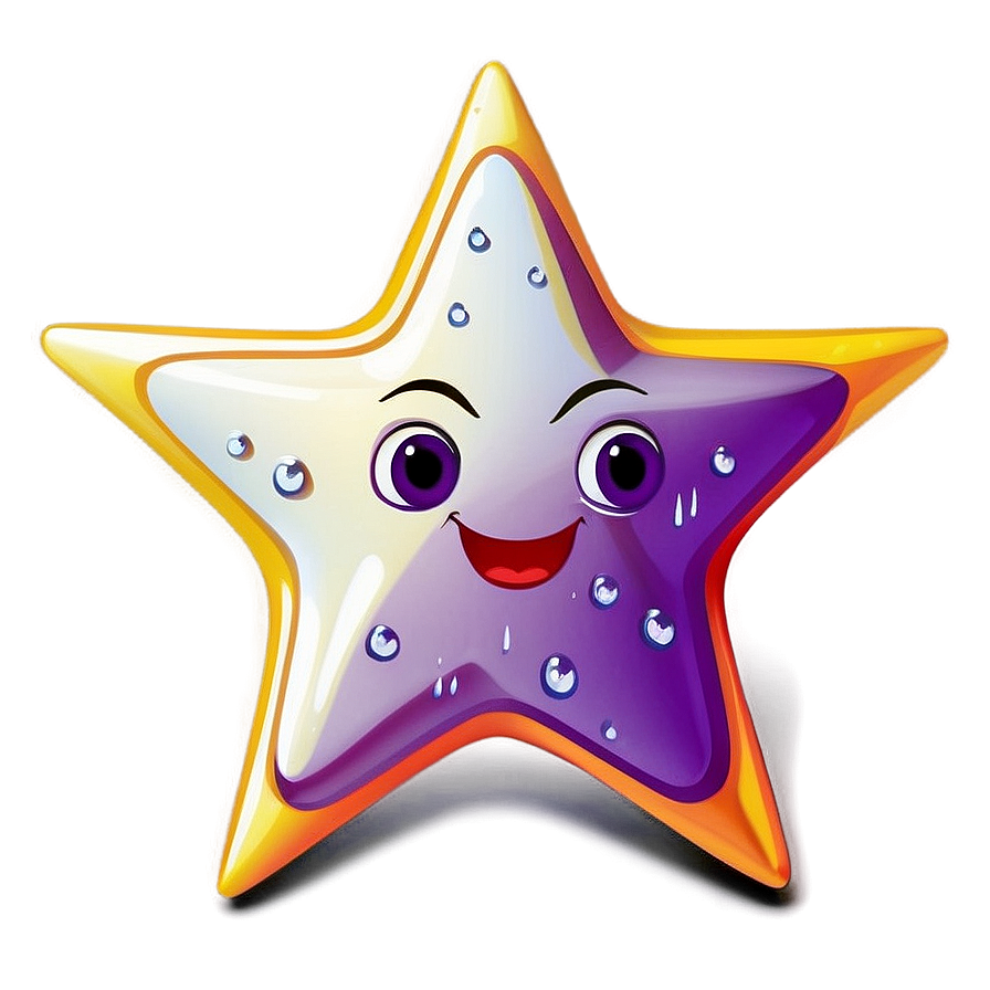 Star Cartoon Transparent Png 05252024