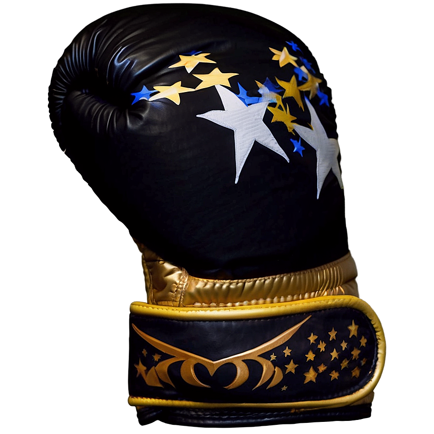 Star Design Boxing Gloves Png 05252024
