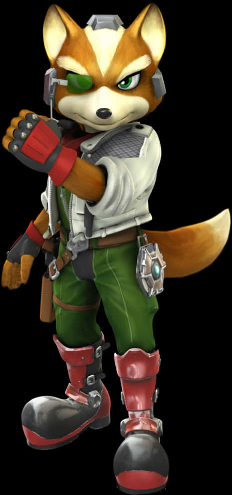 Star Fox Character Pose