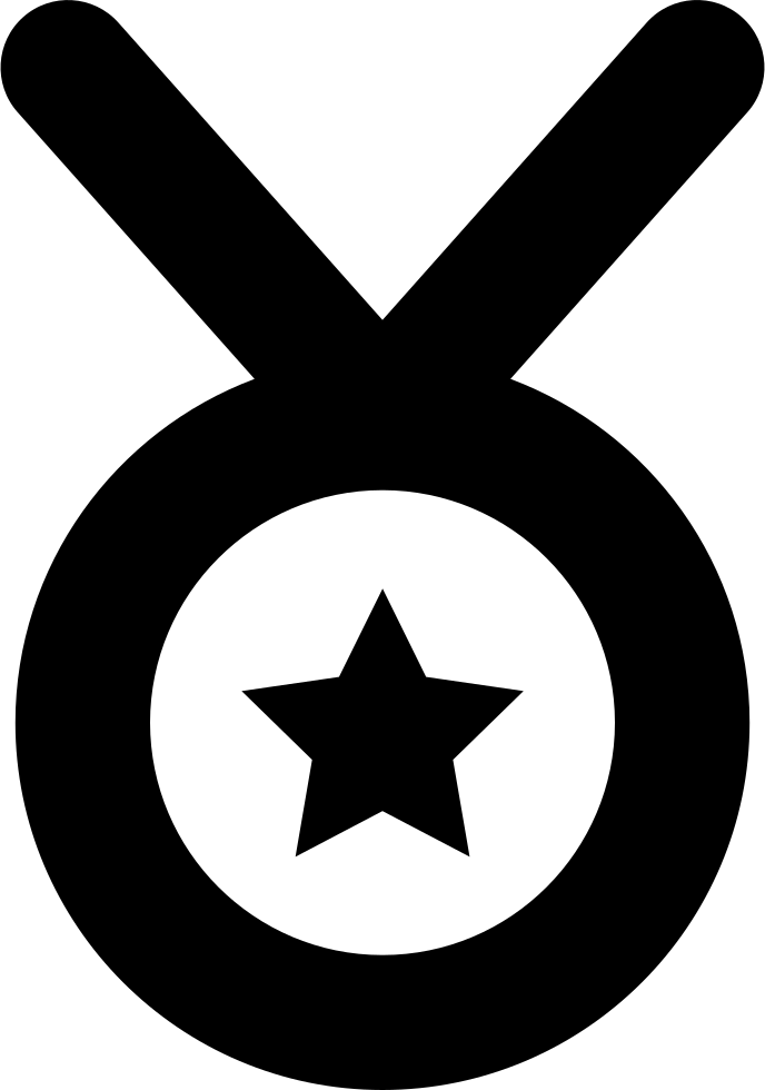 Star In Circle Icon