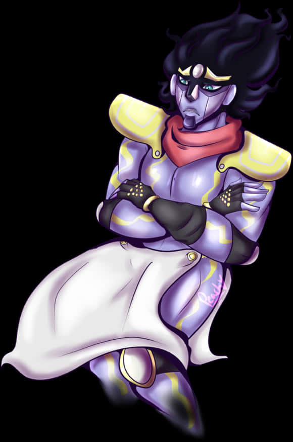 Star Platinum Standing Pose