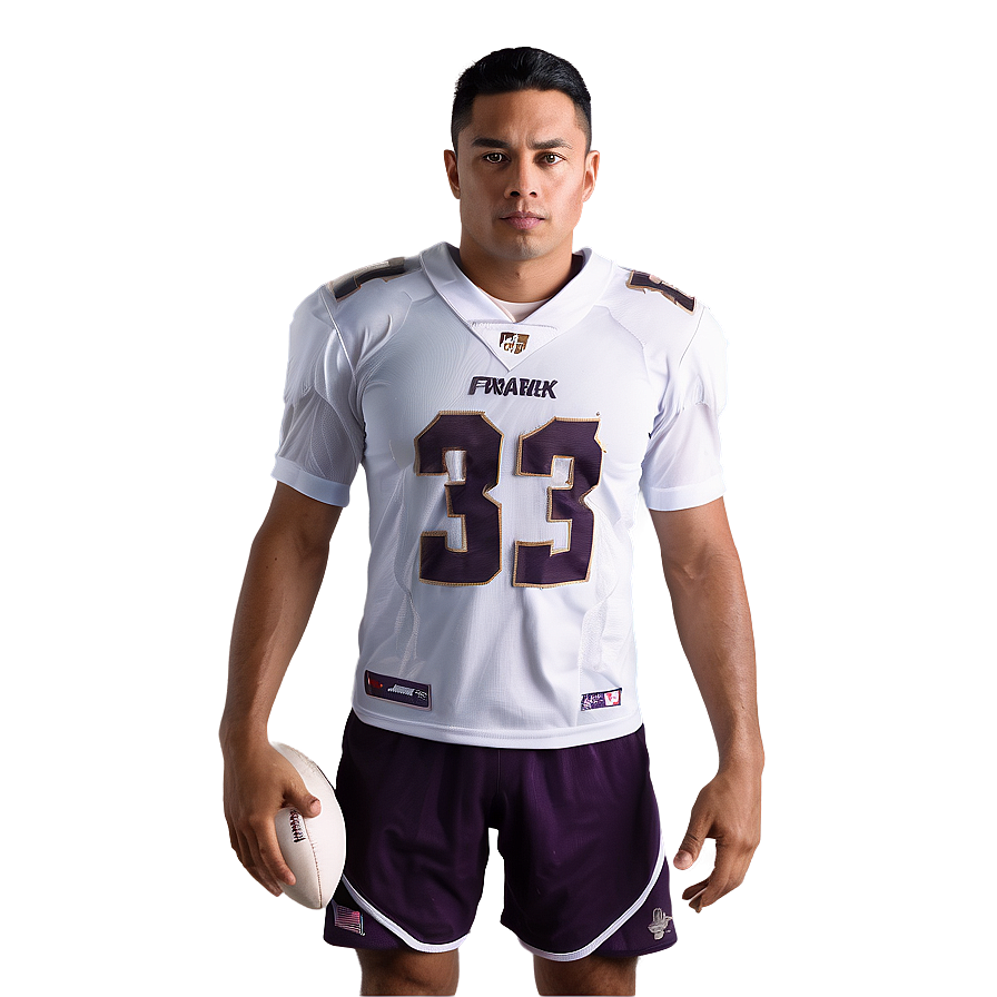 Star Player Football Jersey Png 06212024