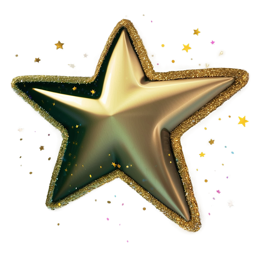 Star Sparkle Glitter Png Hmg