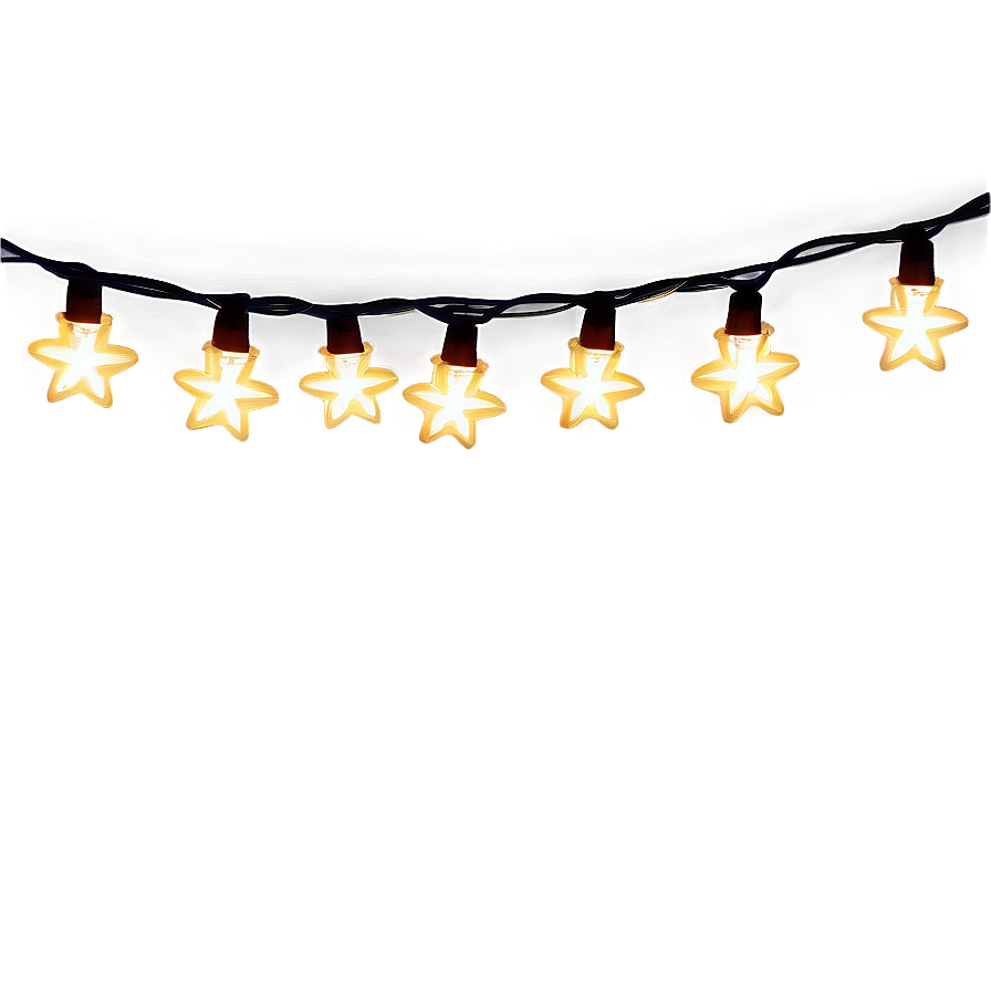 Star String Lights Png Eum